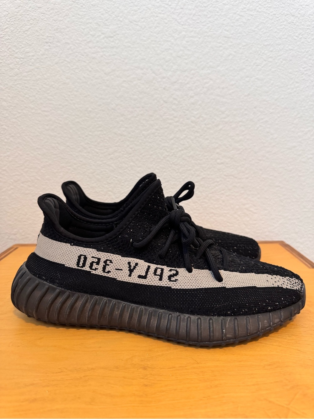 adidas Yeezy Boost 350 V2 Core Black White Men 10